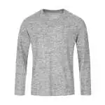 light grey melange