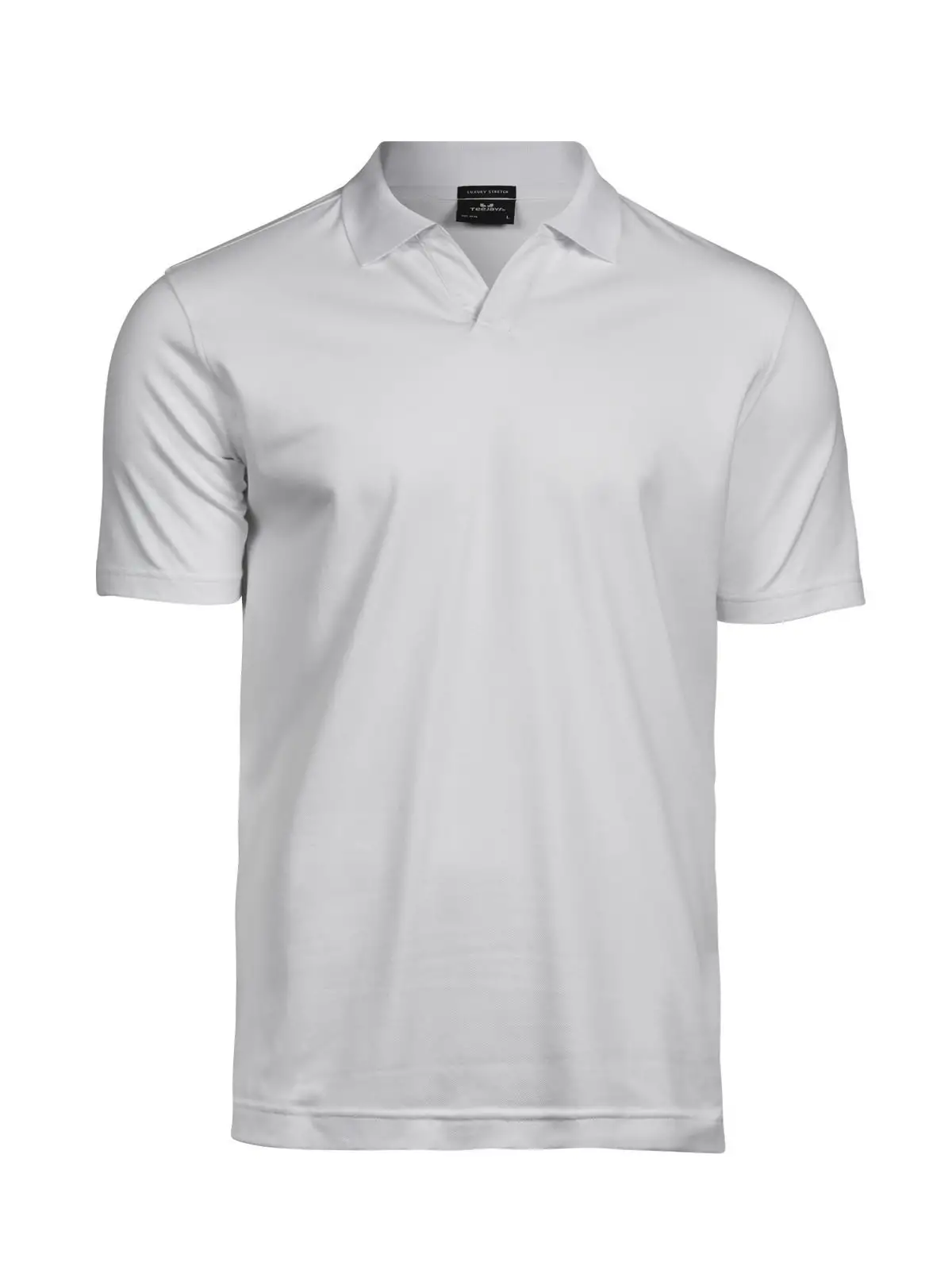 Luxury Stretch V-Neck Polo